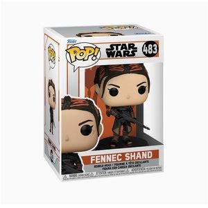 New Funko Pop! Star Wars: The Mandalorian - Fennec Shand Vinyl Bobblehead #483